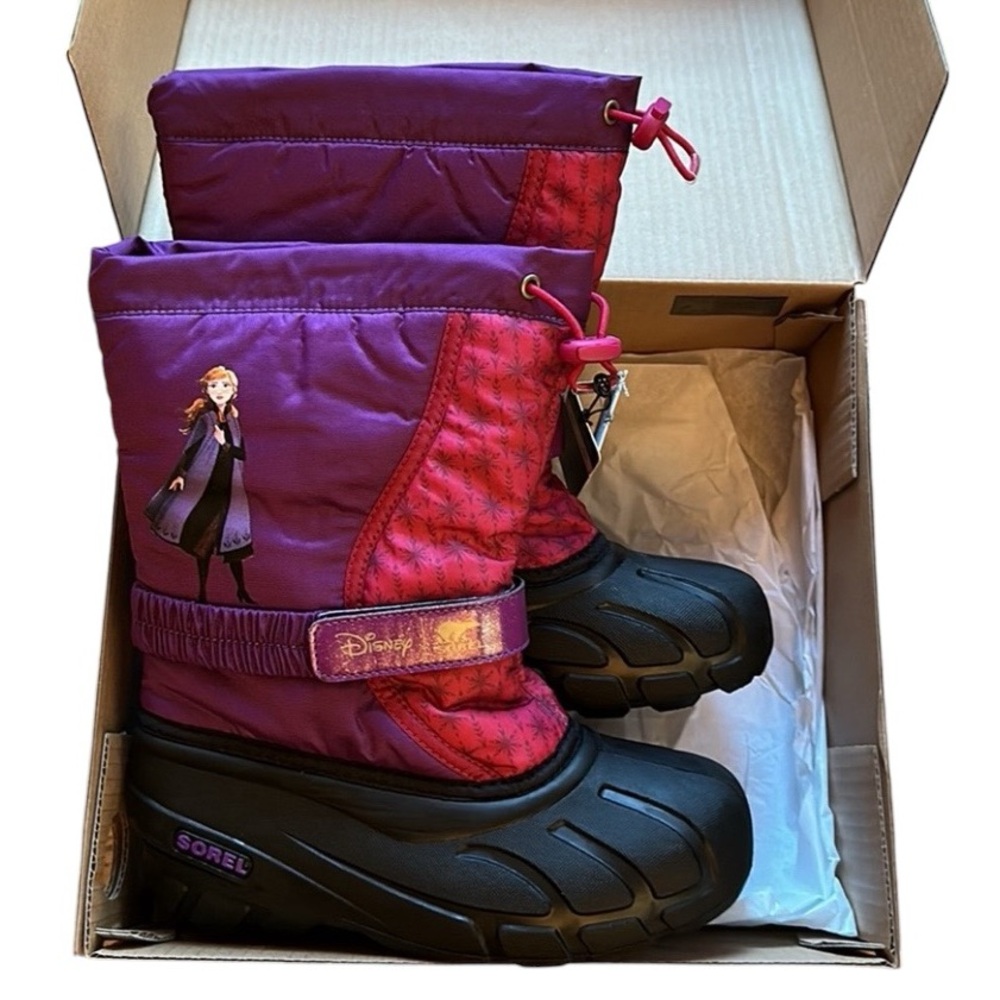 Sorel winter boots- BRAND NEW- Great gift!  New in box.  Disney “Frozen II”